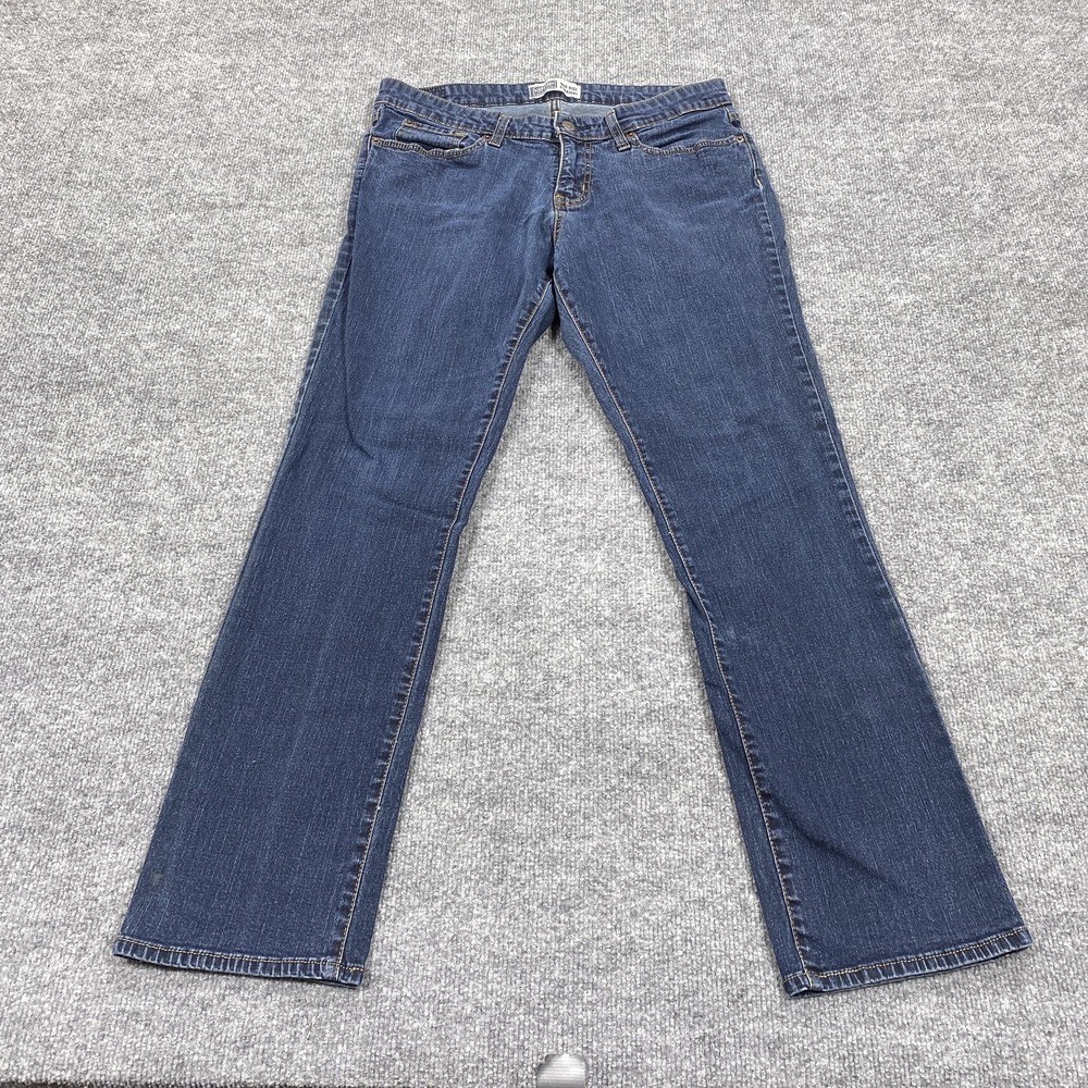 Levis Signature Jeans Womens 14 Blue‎ Medium Wash Straight